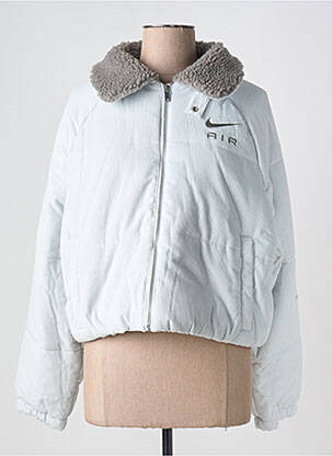 Doudoune col col montant bleu NIKE femme