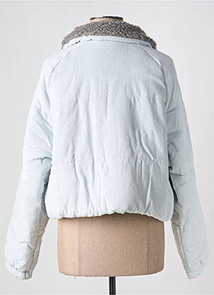 Doudoune col col montant bleu NIKE femme