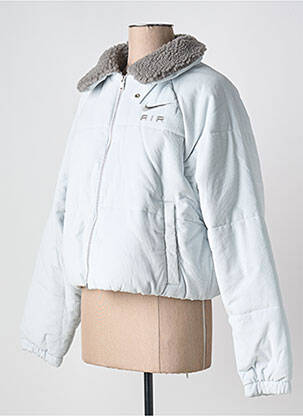 Doudoune col col montant bleu NIKE femme