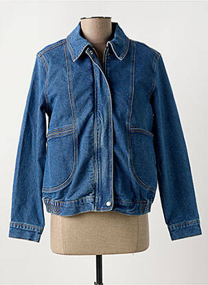 Veste en jean bleu VILA femme