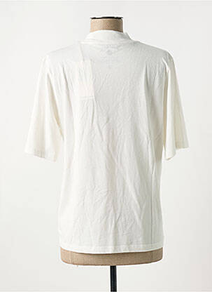 T-shirt col rond blanc THINKING MU femme