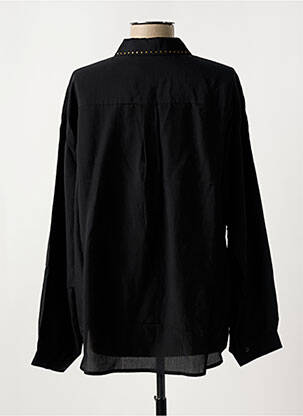 Blouse col v noir THE KORNER femme
