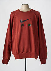 Sweat-shirt orange NIKE pour homme seconde vue