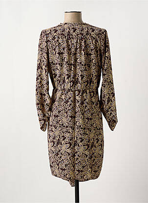 Robe courte col v rouge SEE U SOON femme