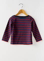 T-shirt bleu PETIT BATEAU pour enfant seconde vue