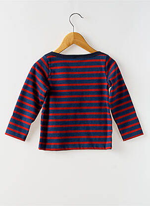 T-shirt col rond bleu PETIT BATEAU enfant