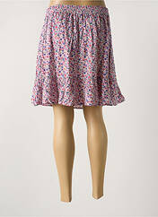 Jupe courte violet PIECES pour femme seconde vue