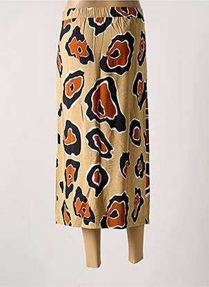 Jupe mi-longue beige OBJECT femme