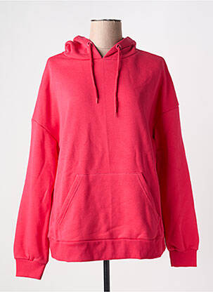 Sweat-shirt à capuche col rond rose NA-KD femme