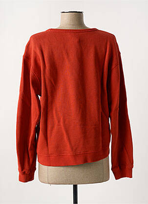 Sweat-shirt col rond rouge NUDIE JEANS CO femme