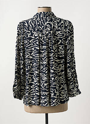 Blouse col v noir SEE U SOON femme
