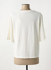 T-shirt blanc THINKING MU pour femme seconde vue