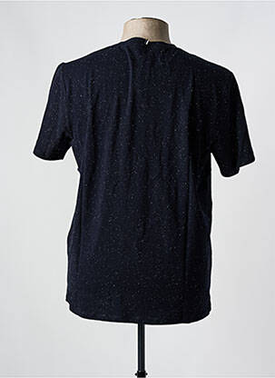 T-shirt col rond bleu FAGUO homme