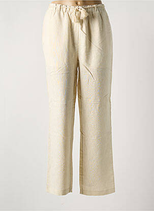 Pantalon droit beige VERO MODA femme