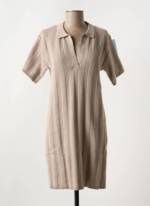Robe courte beige NA-KD pour femme