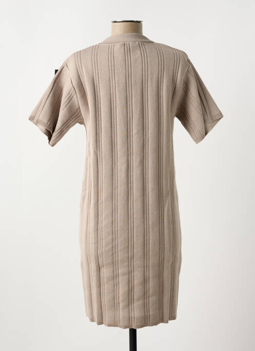 Robe courte beige NA-KD pour femme