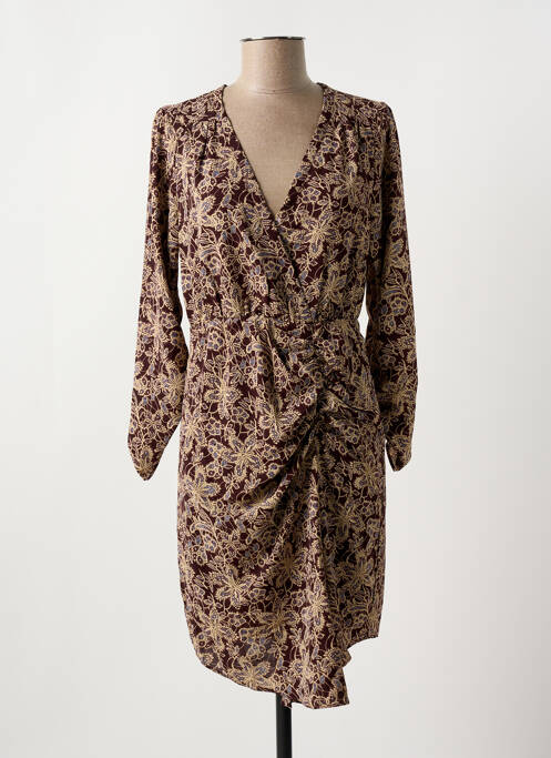 Robe courte rouge SEE U SOON pour femme