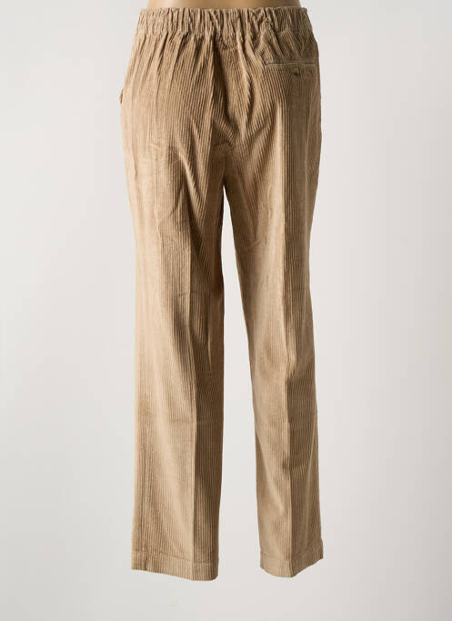Pantalon droit beige LEON & HARPER pour femme