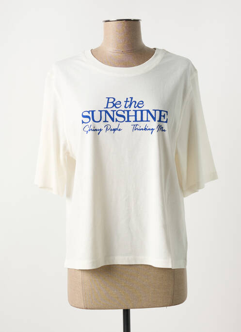 T-shirt blanc THINKING MU pour femme