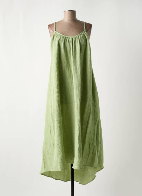 Robe mi-longue vert VERO MODA pour femme