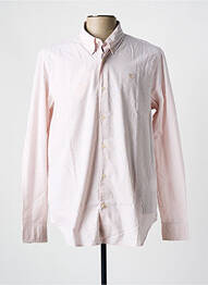 Chemise manches longues rose TIMBERLAND homme