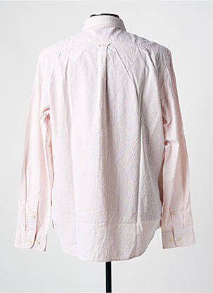 Chemise manches longues rose TIMBERLAND homme