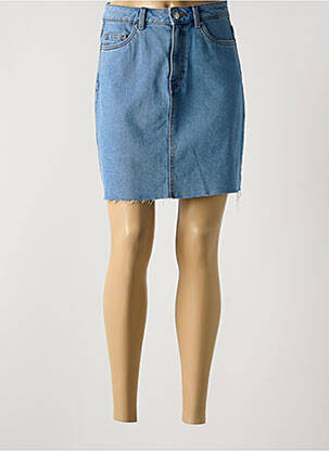 Jupe courte bleu VERO MODA femme