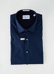 Chemise manches longues bleu CALVIN KLEIN pour homme seconde vue