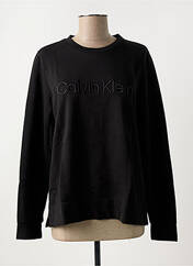 Sweat-shirt noir CALVIN KLEIN pour femme seconde vue