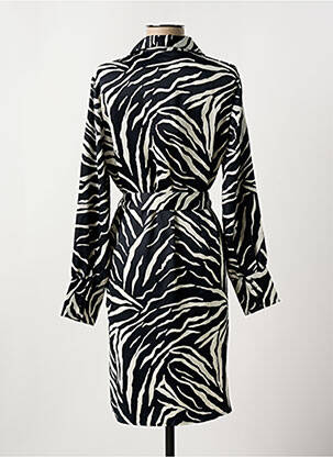 Robe courte col v noir VERO MODA femme