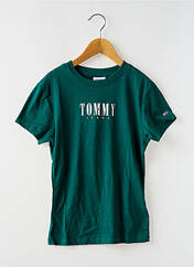 T-shirt vert TOMMY HILFIGER pour femme seconde vue