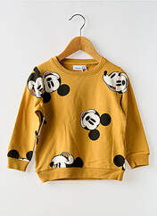 Sweat-shirt jaune NAME IT pour garçon seconde vue