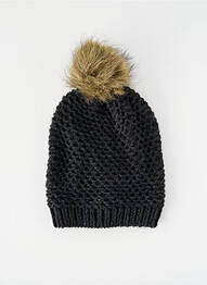 Chapeau gris PIECES femme