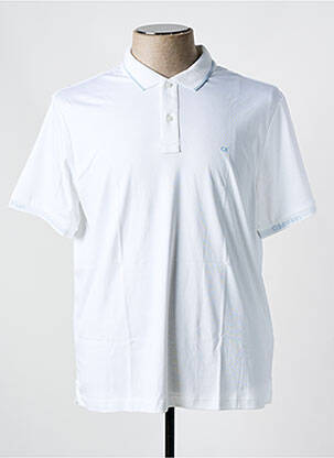 Polo blanc CALVIN KLEIN homme