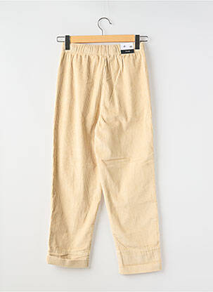 Pantalon slim beige F.A.M. femme