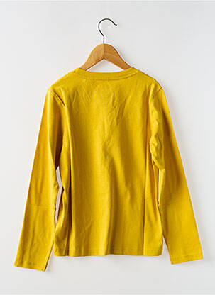 T-shirt col rond jaune TIMBERLAND garçon