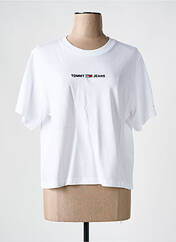 T-shirt blanc TOMMY HILFIGER pour femme seconde vue