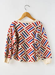 Sweat-shirt blanc PETIT BATEAU pour enfant seconde vue