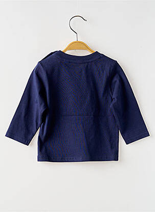 T-shirt col rond bleu TIMBERLAND garçon