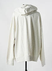 Sweat-shirt à capuche gris NEW BALANCE pour homme seconde vue