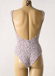 Maillot de bain 1 pièce violet PIECES pour femme seconde vue