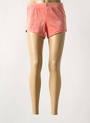 Short orange UGG femme