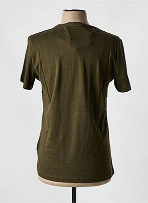 T-shirt col rond vert BLEND homme