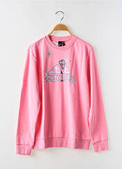 Sweat-shirt rose ADIDAS pour fille seconde vue