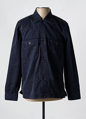 Chemise manches longues bleu HUGO BOSS homme