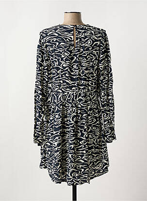 Robe courte col v noir SEE U SOON femme