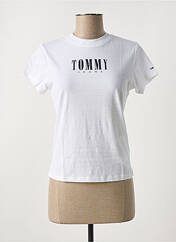 T-shirt blanc TOMMY HILFIGER pour femme seconde vue