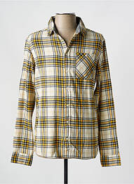Chemise manches longues jaune BLEND homme