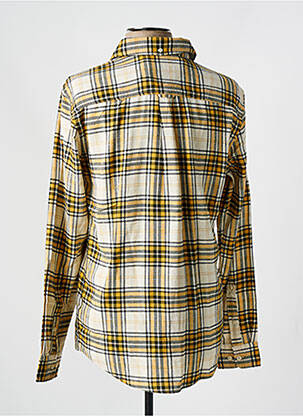 Chemise manches longues jaune BLEND homme