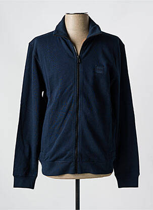 Veste casual col col montant bleu HUGO BOSS homme